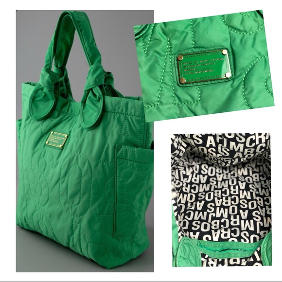 Marc By Marc Jacobs Handbags - Marc by Marc Jacobs green nylon oversized tote bag